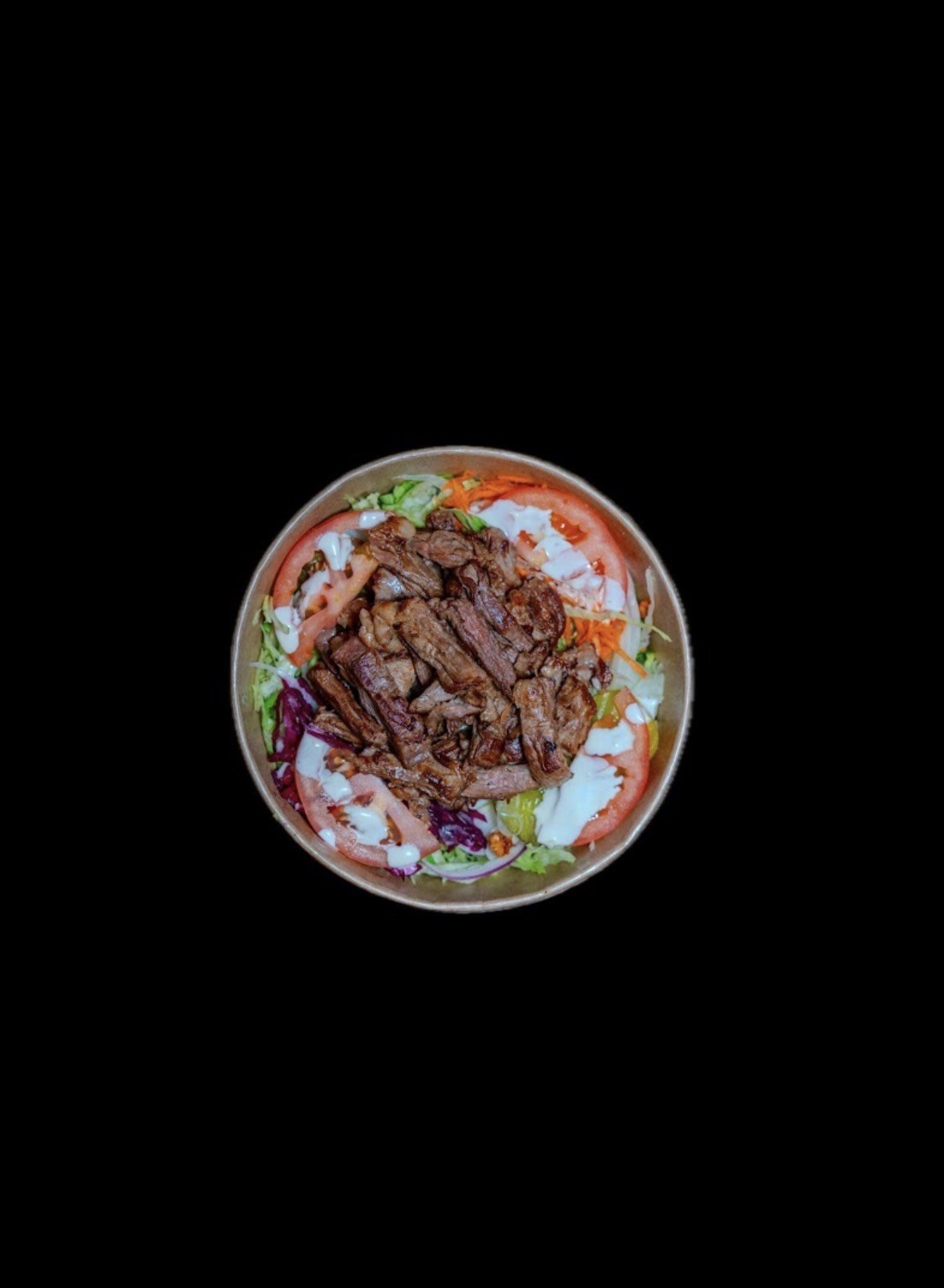 Assiette Petit Veau — viande braisée et crudités