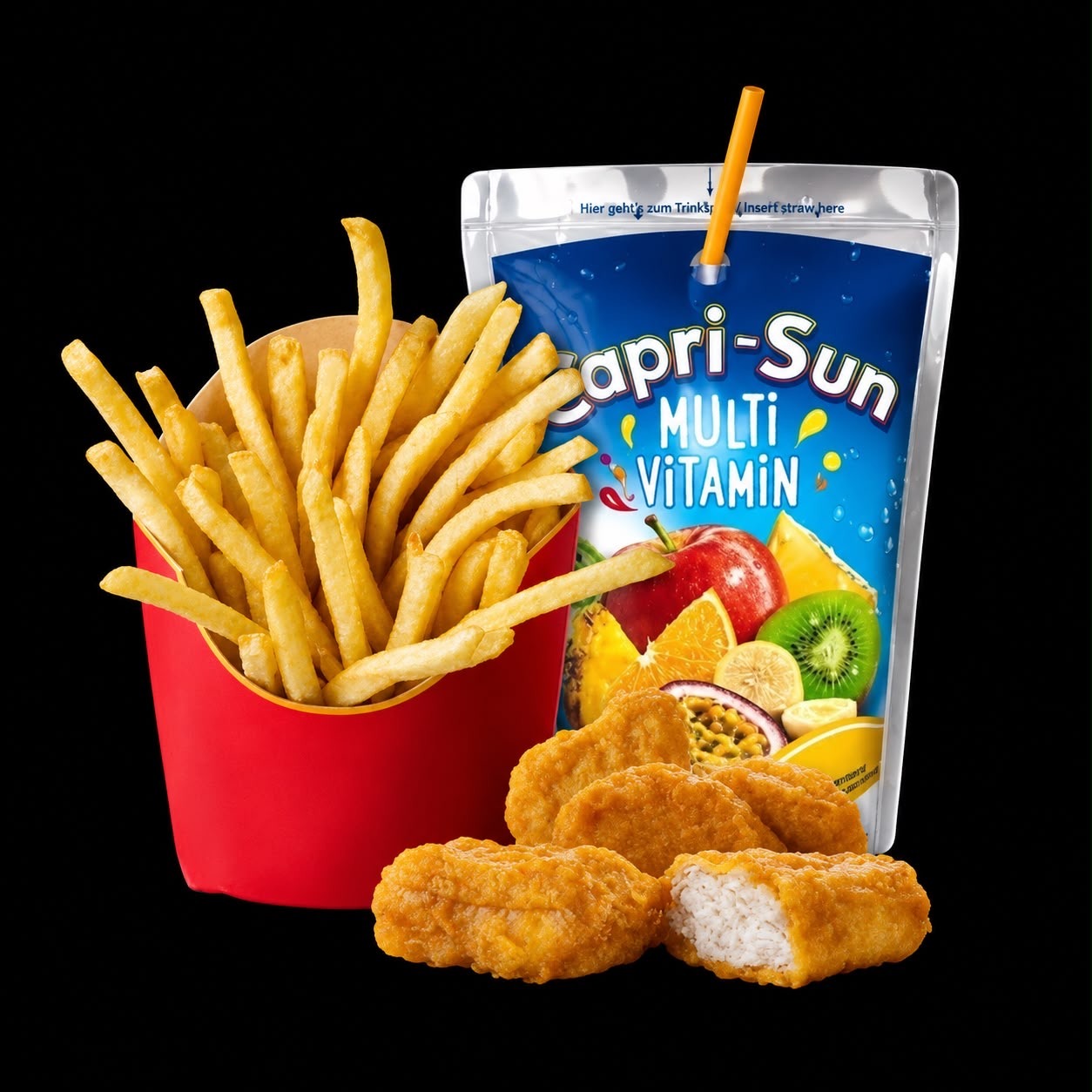 Nuggets + Frites + Capri-Sun